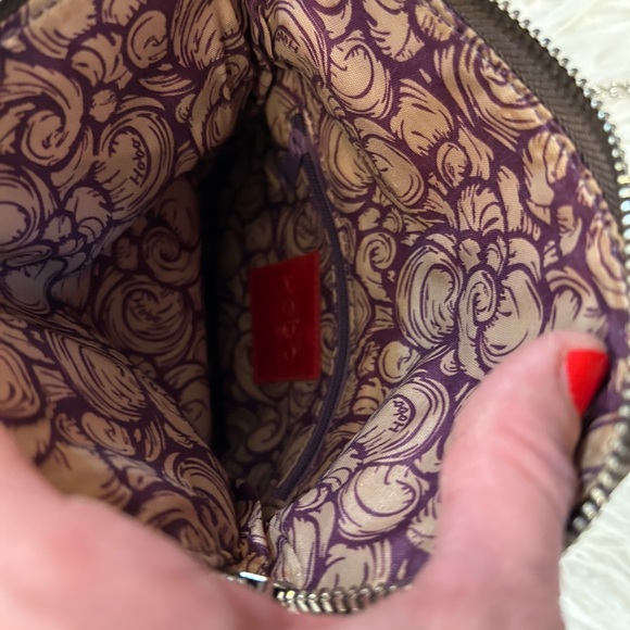 Hobo brown leather crossbody bag - Picture 15 of 16